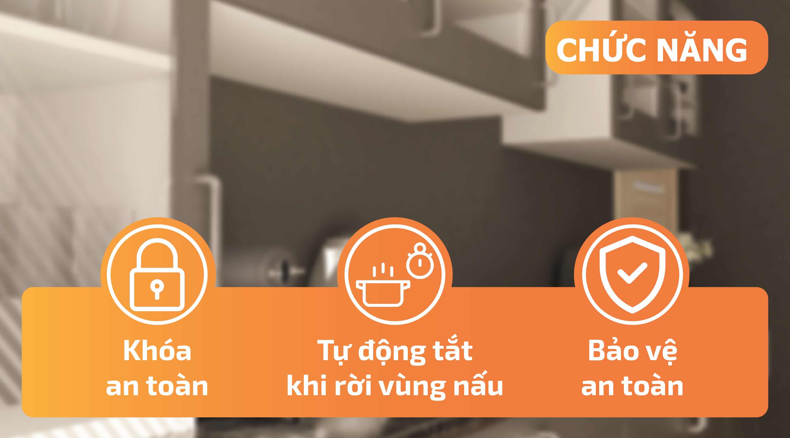 Chức năng của bếp điện từ Malloca MH-04IR